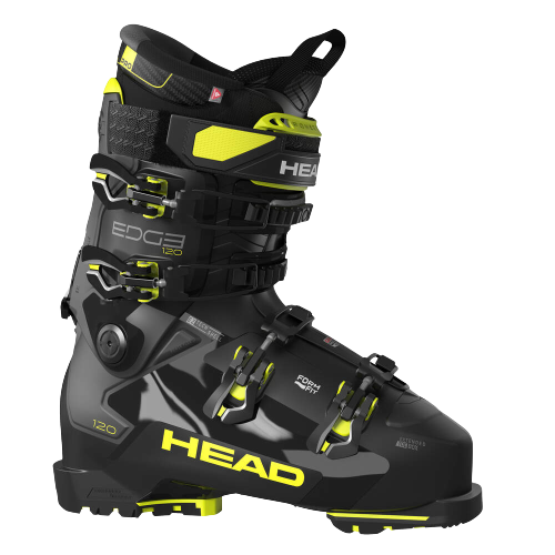 Ski boots HEAD Edge 120 HV GW Black Yellow 2024 25 Ski Equipment Ski Boots Head SkiRace24