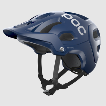 Bicycle helmet POC Tectal Lead Blue Matt