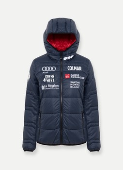 Down jacket COLMAR French National Team Quilted Jacket Aspen Midnight Woman - 2022/23