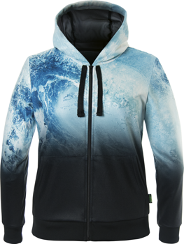 ENERGIAPURA Sweatshirt Full Zip With Hood Kalmar Life Wave - 2022/23