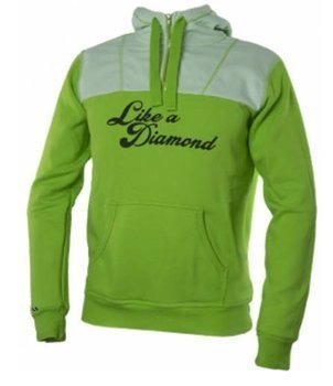 ENERGIAPURA Sweatshirt Svarte Like A Diamond Apple Green