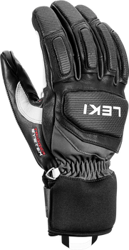 Gloves LEKI Griffin Pro 3D Black/White - 2023/24
