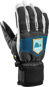 Gloves LEKI Patrol 3D Junior Graphite/Petrol - 2022/23