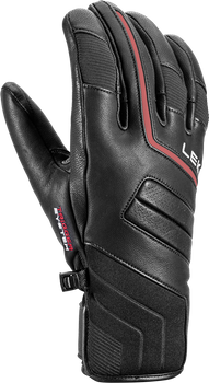 Gloves LEKI Phoenix 3D Black/Red - 2023/24