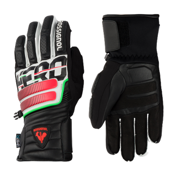 Gloves Rossignol Hero Race LTH IMPR G Black - 2023/24