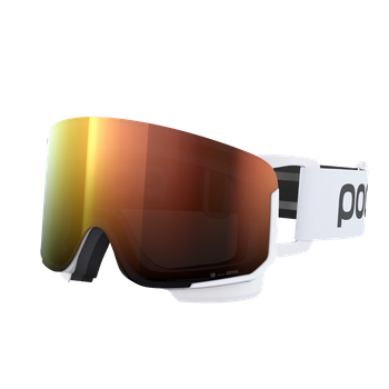 Goggles POC Nexal Hydrogen White/Partly Sunny Orange - 2023/24
