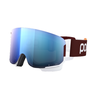 Goggles POC Nexal Mid Clarity Comp Garnet Red/Hydrogen White/Spektris Blue - 2022/23
