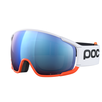 Goggles POC Zonula Clarity Comp Fluorescent Orange/Spektris Blue - 2021/22