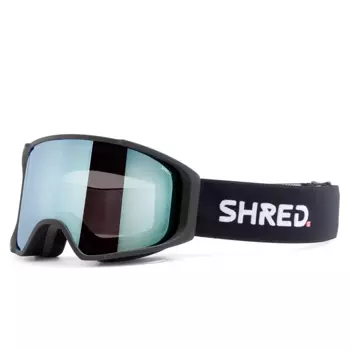 Goggles SHRED SIMPLIFY+ BLACK + spare lens - 2022/23
