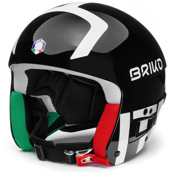 Helmet BRIKO VULCANO FIS 6.8 JR SHINY BLACK WHITE - 2021/22