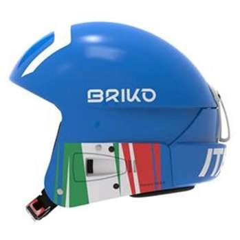 Helmet BRIKO Vulcano FIS 6.8 Shiny Science Blue/White/Science Blue - 2022/23