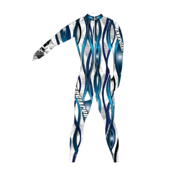 Race Suit ENERGIAPURA Wave Blue Junior (not-insulated, unpadded)