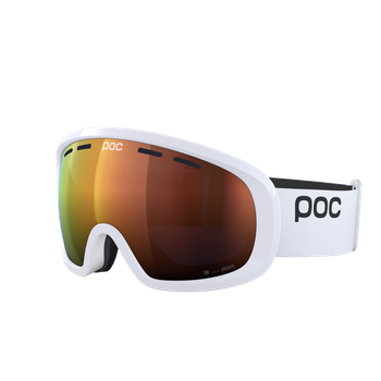 Ski goggles POC Fovea Mid Hydrogen White/Partly Sunny Orange - 2023/24