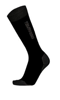 Ski socks ENERGIAPURA Long Socks Top Silk Anthracite - 2022/23