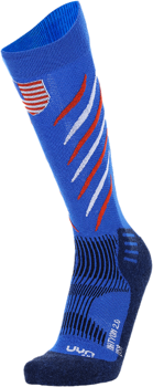 Ski socks UYN NATYON 2.0 USA - 2021/22