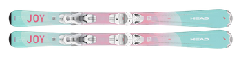 Skis HEAD Joy Easy Jrs + Jrs 4.5 GW CA Solid White/White Brake [I] 80 mm - 2023/24