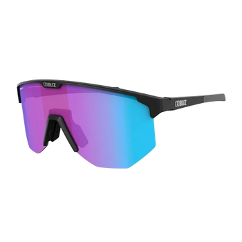 Sunglasses BLIZ Hero Matt Black/Violet Blue - 2024