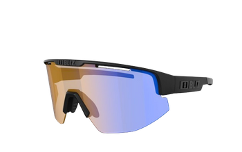 Sunglasses BLIZ Matrix Nano Nordic Light Matt Black/Coral Blue - 2024
