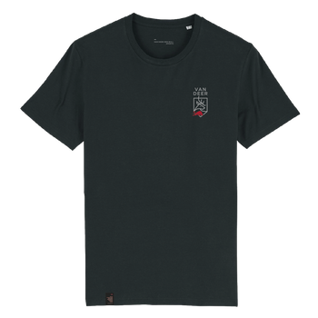 T-shirt Van Deer Logo Shirt Black - 2023/24