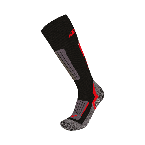 Ski socks Nordica HF 2.0 Black/Red 2023/24 Ski Clothing \ Socks