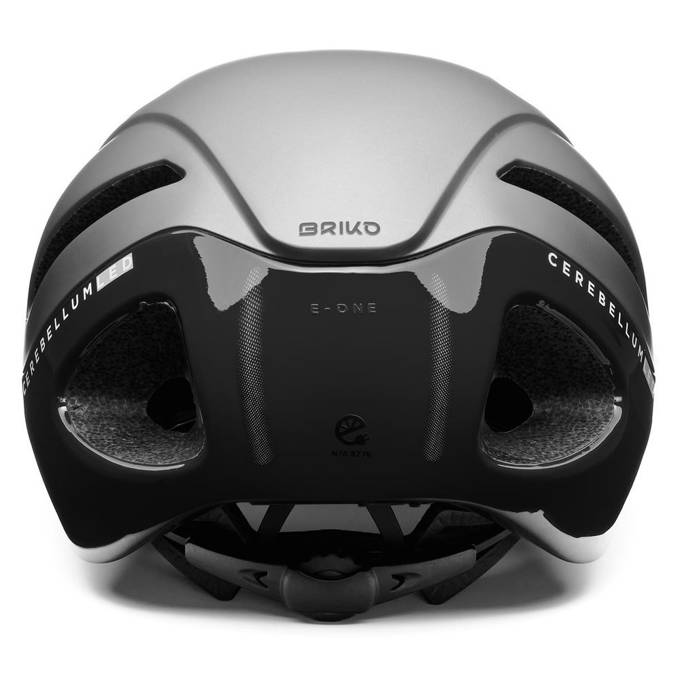 Bicycle helmet BRIKO E-One Led Anthracite/Silver - 2021
