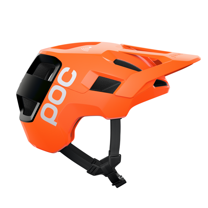 Bicycle helmet POC Kortal Race MIPS Fluorescent Orange AVIP/Uranium Black Matt