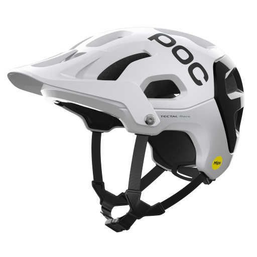 Bicycle helmet POC Tectal Race MIPS Hydrogen White/Uranium Black