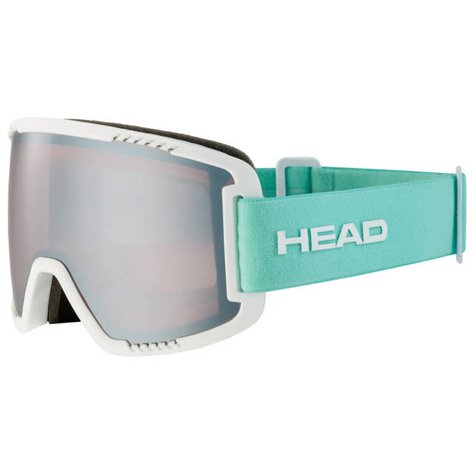 Goggles HEAD Contex Silver/Turquoise - 2022/23
