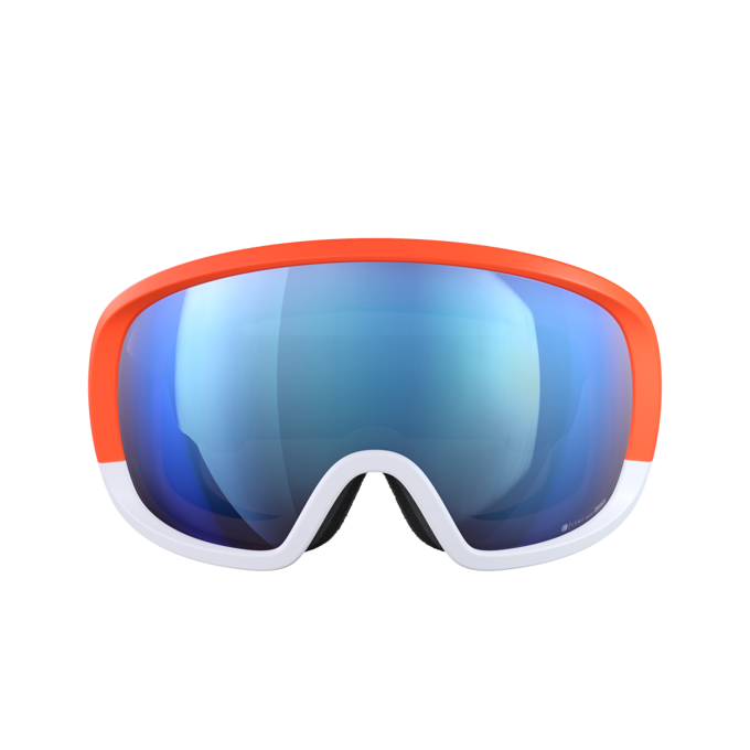 Goggles POC Fovea Clarity Comp+ Fluorescent Orange/Hydrogen White/Spektris Blue - 2022/23
