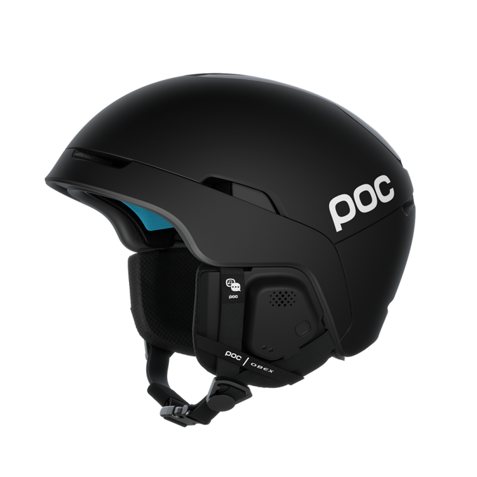 Helmet POC Obex Mips Communication Uranium Black Matt - 2022/23