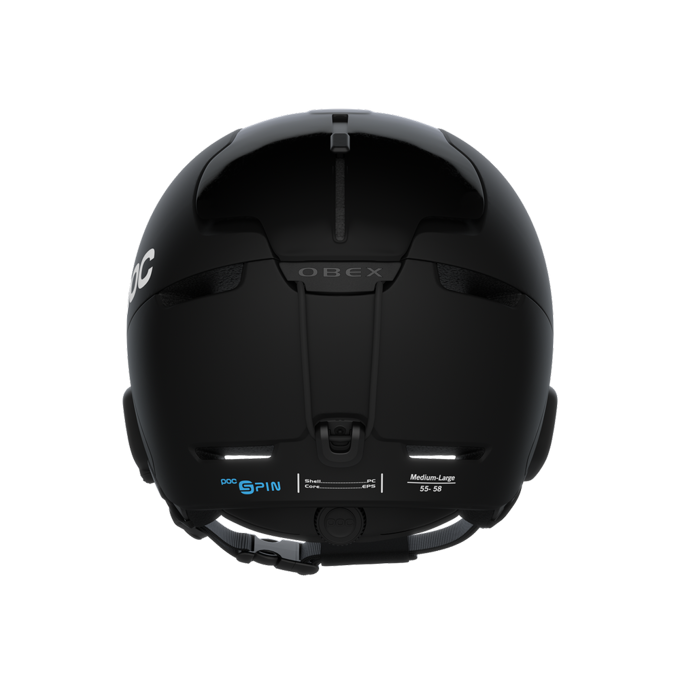 Helmet POC Obex Spin Communication Uranium Black Matt - 2021/22