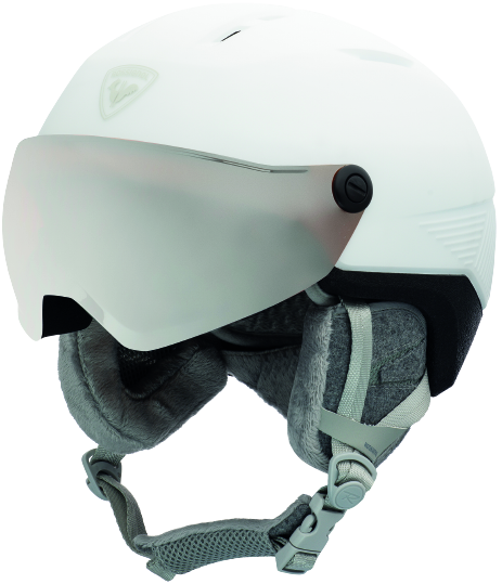 Helmet Rossignol Fit Visor Impacts W White - 2023/24