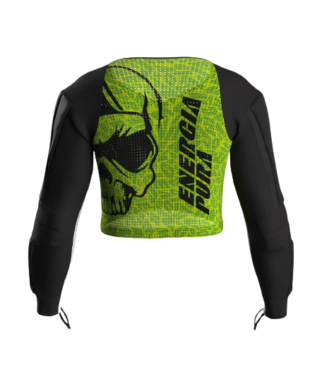 Protector ENERGIAPURA Maglia Racing Green/Black Junior - 2023/24