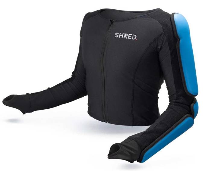 Protector SHRED Ski Race Custom Protective Jkt Black/Blue - 2021/22