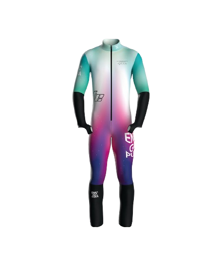 Race Suit ENERGIAPURA Aurora Multicolor (non insulated, light padded) - 2023/24