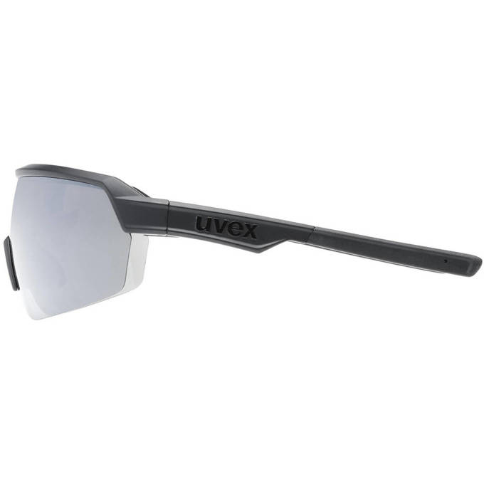 Sunglasses Uvex Sportstyle 227 Black Mat/Mirror Silver - 2023