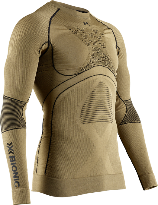 Thermal underwear X-BIONIC Radiactor 4.0 Shirt Round Neck LG SL Men Gold/Black - 2022/23