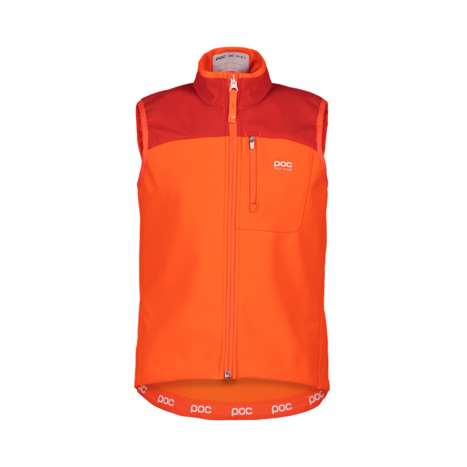 Vest Poc Race Vest Jr Fluorescent Orange - 2023/24