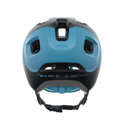 Bicycle helmet POC AXION SPIN URANIUM BLACK / BASALT BLUE MATT - 2021