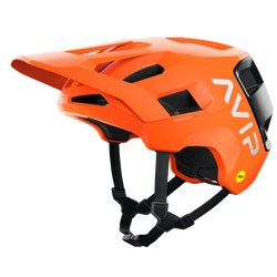 Bicycle helmet POC Kortal Race MIPS Fluorescent Orange AVIP/Uranium Black Matt