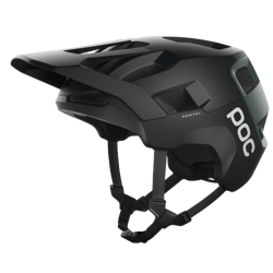 Bicycle helmet POC Kortal Uranium Black/Epidote Green Metallic/Matt - 2022