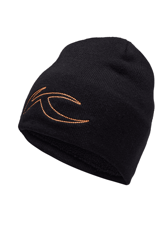 Cap KJUS Unisex Side Logo Beanie Black - 2022/23