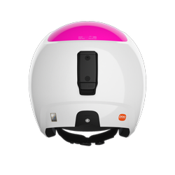 Helmet POC Skull Dura Jr Hydrogen White/Fluorescent Pink - 2023/24