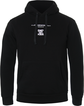 Bluse ENERGIAPURA Sweatshirt With Hood Lucan Black - 2023/24