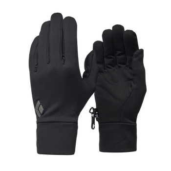Handschuhe Black Diamond Lightweight Screentap Gloves Black - 2023/24