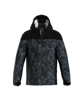 Ski jacket ENERGIAPURA Flond Life Space SR Leaves Grey/Black - 2023/24