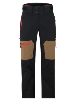Skihose Ziener Tewes Full-Zip Teamwear Lady Walnut Red - 2023/24