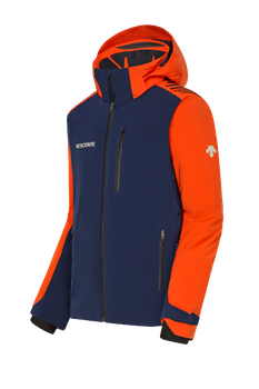 Skijacke Descente Paddy Orange/Navy - 2023/24