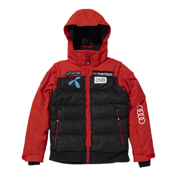 Skijacke Phenix Norway Alpine Team Junior Jacket Red/Black - 2021/22