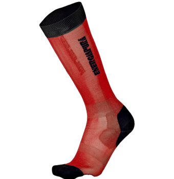 Skisocken ENERGIAPURA Long Socks Top Silk Red - 2021/22